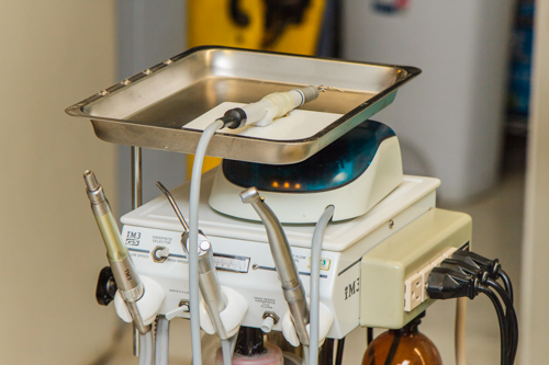 Dental facility machines at Cat Hospital of Metairie